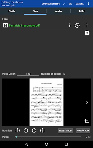 Download MobileSheets Para sa Android – Sheet Music Viewer App - Screenshot 5