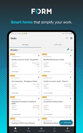 I-download ang FORM OpX Latest – Mobile Forms Para sa Teams - Screenshot 7