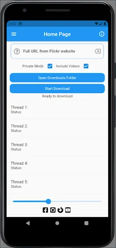 Flickr Saver – Downloader: I-download ang Flickr Photos nang Libre - Screenshot 1