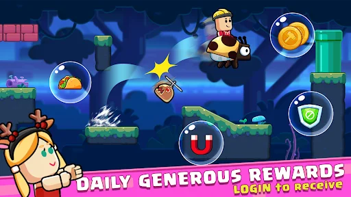 I-download ang Super Bobby Adventure Game – Masayang Retro Laro - Screenshot 3