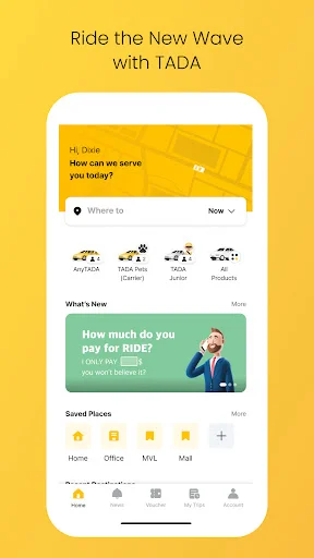 I-download ang TADA App: Mura at Maaasahang Ride Hailing sa Pilipinas - Screenshot 1
