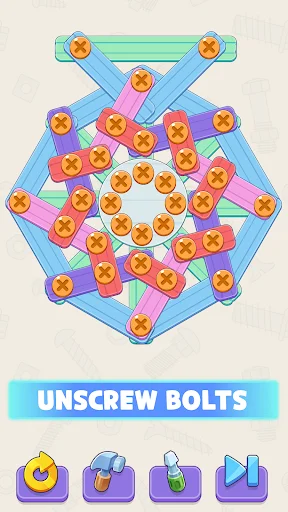 I-download ang Screw It Out: Wood Puzzle – Hamunin ang Iyong Utak - Screenshot 17