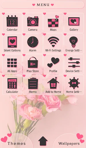 I-download ang Pink Carnations Theme – Magandang Bulaklak Free - Screenshot 2