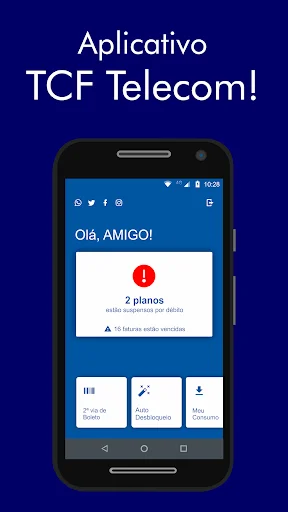 I-download ang TCF Telecom App – Pamahalaan ang Iyong Account Ngayon - Screenshot 1
