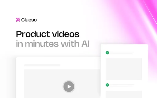 I-download ang Clueso: Gumawa ng Propesyonal na Video sa Ilang Minuto - Screenshot 1
