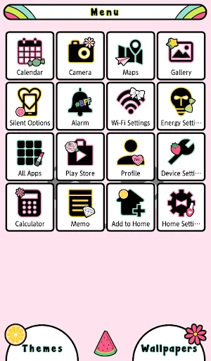 I-download ang Cute Expressions Theme +HOME – Gawing Kawaii ang Screen - Screenshot 6