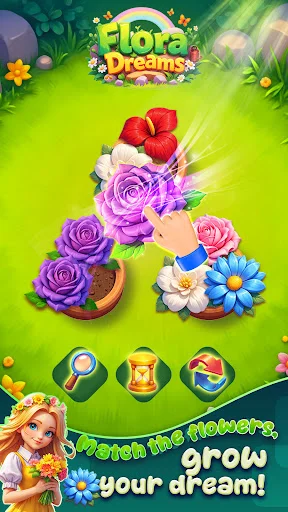 I-download ang Flora Dreams – Pag-aayos ng Bulaklak at Puzzle Game - Screenshot 6
