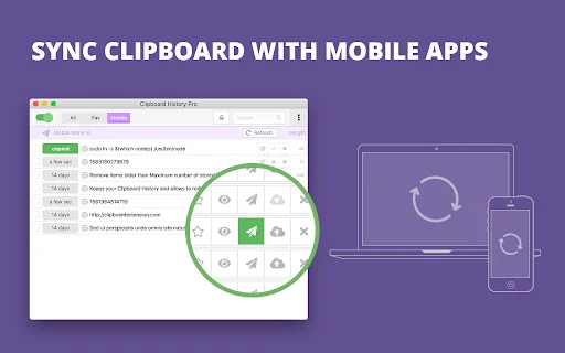 Clipboard Manager Pro: I-save at I-sync ang Iyong Copy History - Screenshot 3