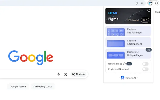 I-convert ang HTML sa Figma gamit ang Refore: Pixel-Perfect Design - Screenshot 4
