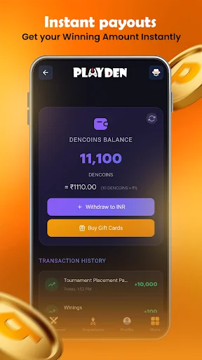 I-download ang PlayDen APK – Makipagkumpitensya at Manalo sa Esports - Screenshot 4