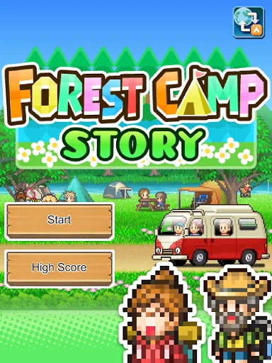 I-download ang Forest Camp Story – Pixel Art Sim Game Libre - Screenshot 24