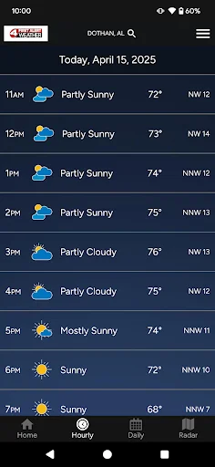I-download ang WTVY-TV 4 First Alert Weather – Tumpak na Forecast - Screenshot 2