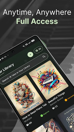 Download Piano Tab App – Matuto Mag-piano Gamit ang Color-Coded Tabs - Screenshot 3