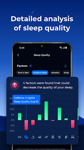 ShutEye: Sleep Tracker – Subaybayan ang Tulog at Hilik sa Android - Screenshot 4
