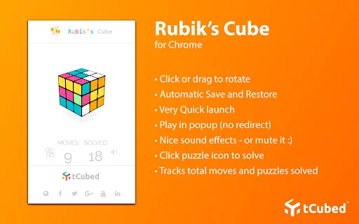 I-download ang Colorful Rubik’s Cube – Masayang Puzzle Game sa Chrome - Screenshot 1
