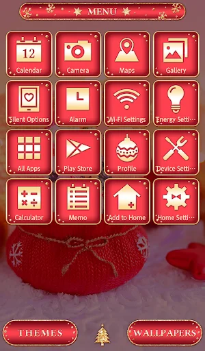 I-download ang Snowman Snow Globe Theme – Libreng Christmas Design - Screenshot 2