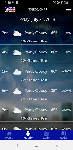 I-download ang 13abc First Alert Weather – Tumpak na Forecast - Screenshot 2