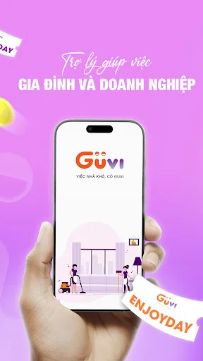 I-download ang GUVI: Mabilis na Serbisyo sa Paglilinis ng Bahay - Screenshot 2