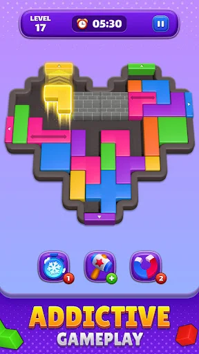 I-download ang Block Slider: Color Jam – Hamong Puzzle na Nakakaaliw - Screenshot 3