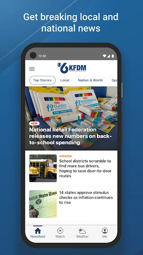 I-download ang KFDM News 6 – Lokal na Balita at Panahon - Screenshot 1