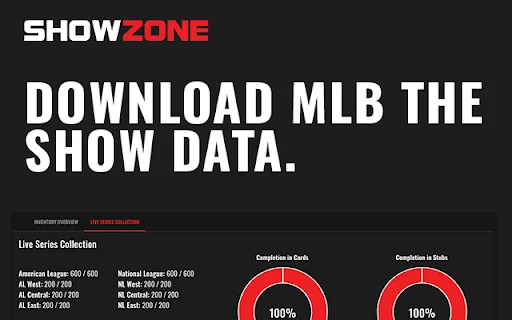I-download ang ShowZone Connect – MLB The Show Inventory Helper - Screenshot 1