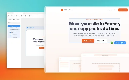 I-download ang HTML to Framer: Mabilis na Web Design Tool - Screenshot 1