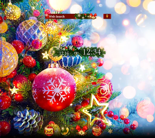I-download ang Xmas Decorations Theme – Magandang Christmas Wallpaper - Screenshot 1