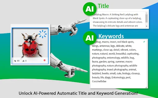 Easy Keywords for AdobeStock: Pinabilis na Keyword Generator - Screenshot 2