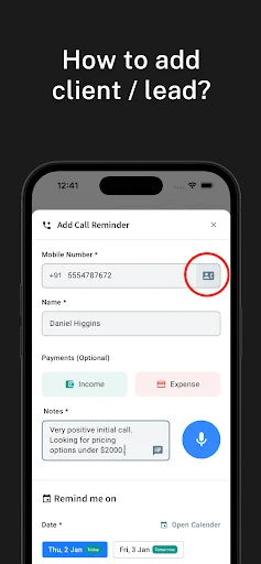 I-download ang LeedsApp: CRM para sa Sales at Business Follow-up - Screenshot 2