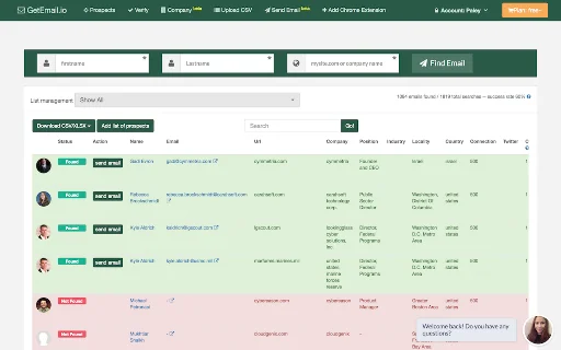 I-download ang GetEmail.io – Hanapin ang Email sa Isang Click - Screenshot 1