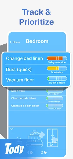 Tody: Pinakamahusay na Cleaning Planner App para sa Iyong Tahanan - Screenshot 2