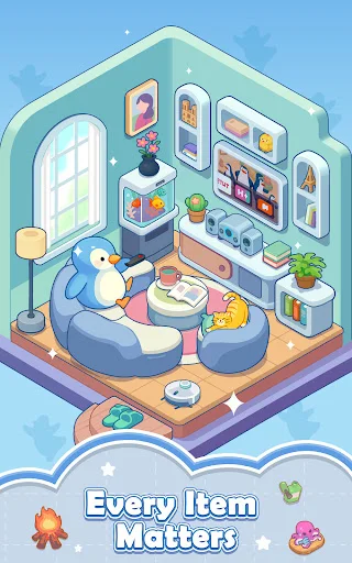 I-download ang Cozy Room: Home Design Game – Relaxing na Laro - Screenshot 22