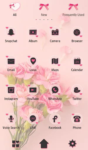 I-download ang Pink Carnations Theme – Magandang Bulaklak Free - Screenshot 3