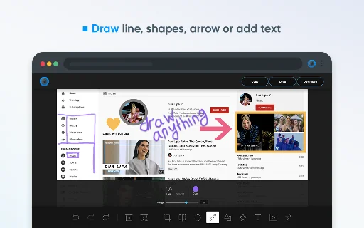 Screenshot Tool – Screen Capture at Editor para sa Chrome - Screenshot 3