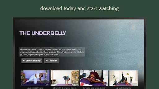 I-download ang The Underbelly – Yoga at Meditasyon para sa Lahat - Screenshot 12