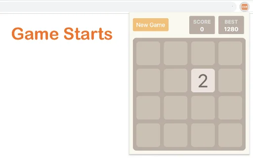 I-download ang 2048 Game Extension – Libre at Masayang Laro - Screenshot 1