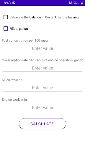 I-download ang Fuel Calculator App – Kalkulahin ang Distansya nang Libre - Screenshot 2