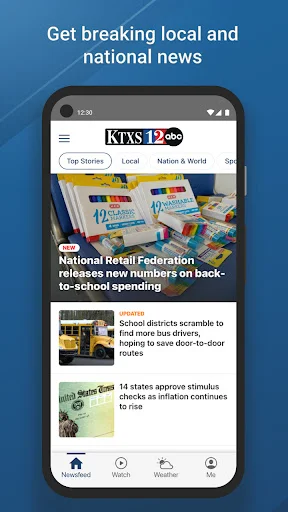 I-download ang KTXS News App – Balita, Panahon, at Sports sa Abilene - Screenshot 1