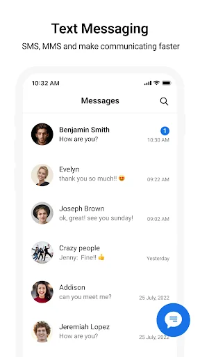 I-download ang Messages App – Mabilis at Maaasahang SMS Messaging - Screenshot 1