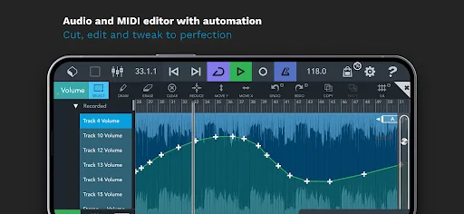 I-download ang Cubasis 3 – Pro Music Studio sa Android - Screenshot 4