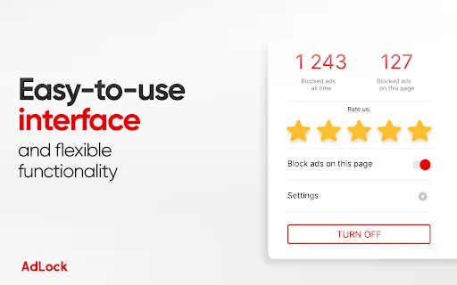 I-download ang AdLock: Pinakamahusay na Adblocker para sa Chrome - Screenshot 4