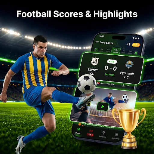 I-download ang 24Score: Football Live Scores – Real-time Update - Screenshot 1