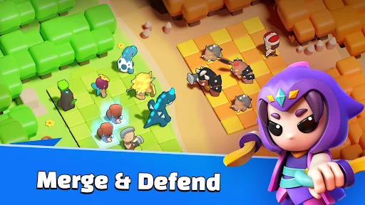 I-download ang Merge War: Super Legion Master – Offline Auto Chess - Screenshot 2