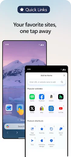 I-download ang Microsoft Edge Beta – Mabilis na AI Browser - Screenshot 8