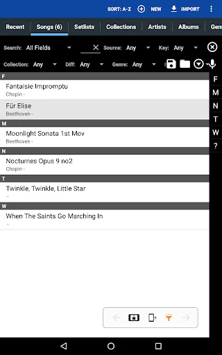 Download MobileSheets Para sa Android – Sheet Music Viewer App - Screenshot 1