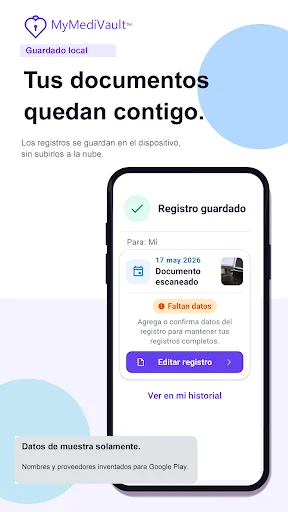 I-download ang MyMediVault – Ligtas na Medical Records App - Screenshot 5