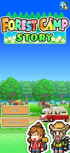 I-download ang Forest Camp Story – Pixel Art Sim Game Libre - Screenshot 8