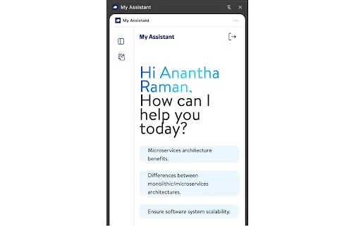 I-download ang My Assistant Chrome Extension – Mabilis at Libre - Screenshot 1