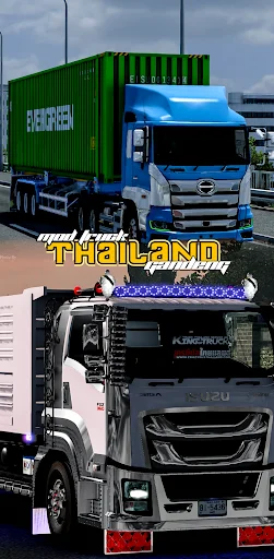 Download Mod Truck Thailand Gandeng 2024 – Pinakamahusay na Mod - Screenshot 1