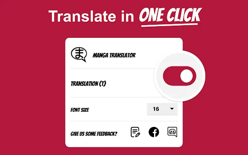 Manga Translator: AI Manga Reader – Isalin ang Manga nang Libre - Screenshot 1